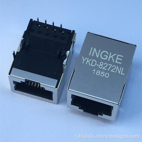 YKD-8272NL 61500814221 Tab Down Through Hole RJ45 Ethernet Connectors 8P8C